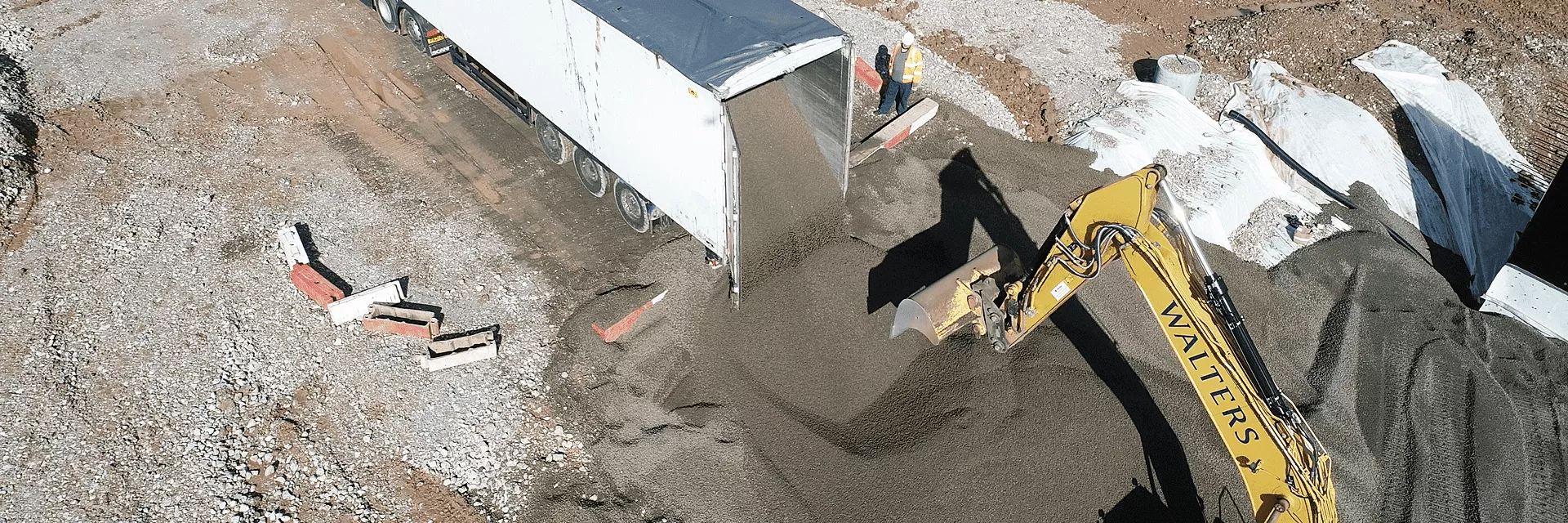 Delivering LECA Lightweight Fill