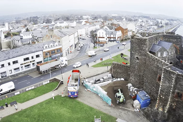 CARRICKFERGUS CASTLE, NORTHERN IRELAND