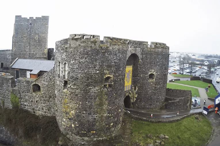 CARRICKFERGUS CASTLE, NORTHERN IRELAND