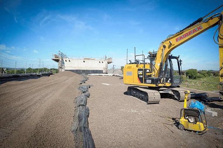 Leca® LWA with Geotextiles and Geogrid Systems