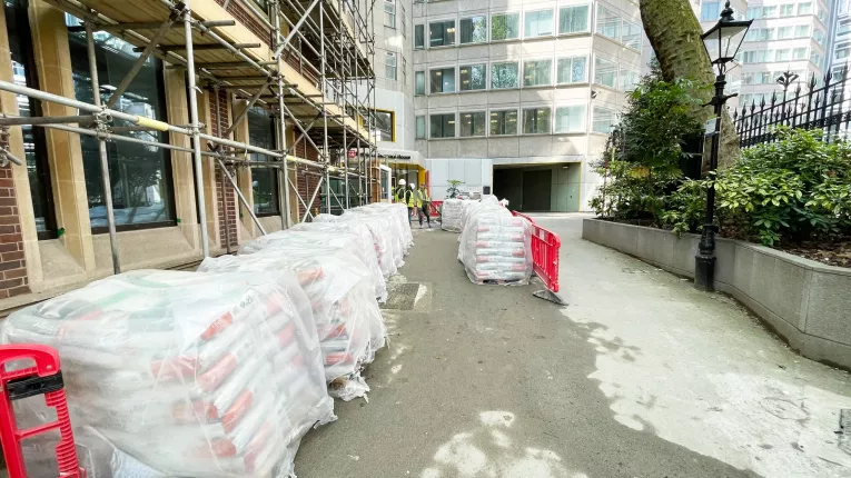 The Strand Underfloor Construction - London