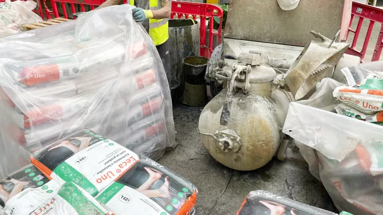 The Strand Underfloor Construction - London