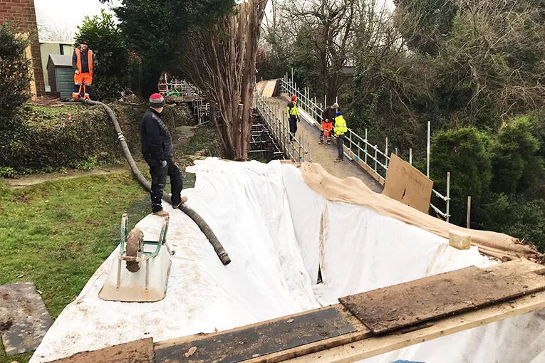 RETAINING WALL DEVELOPMENT | MANCHESTER 