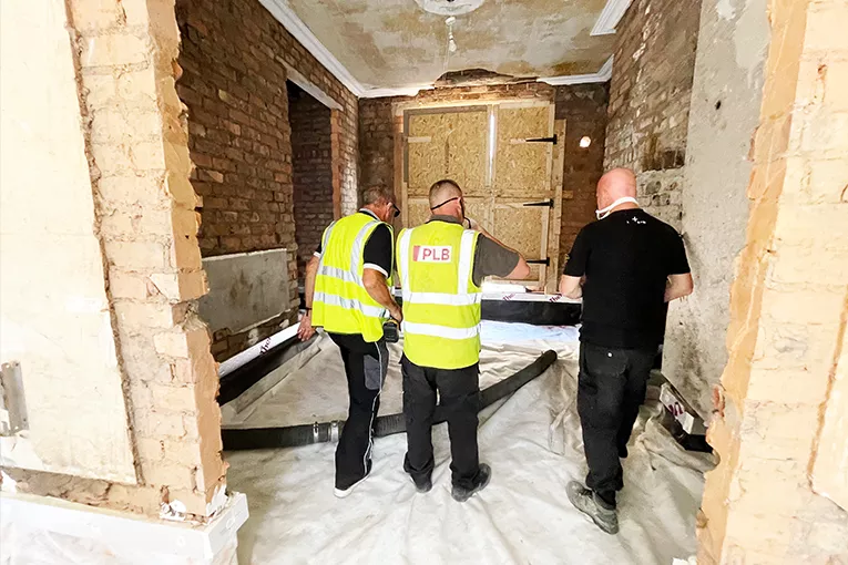 3-bedroom Terrace House Underfloor Refurbishment
