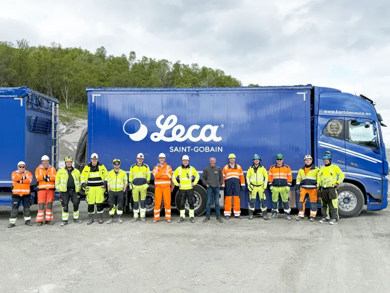 Leca® LWA Delivers Frost Protection for Critical Infrastructure in Hålogalandsveien Tunnels