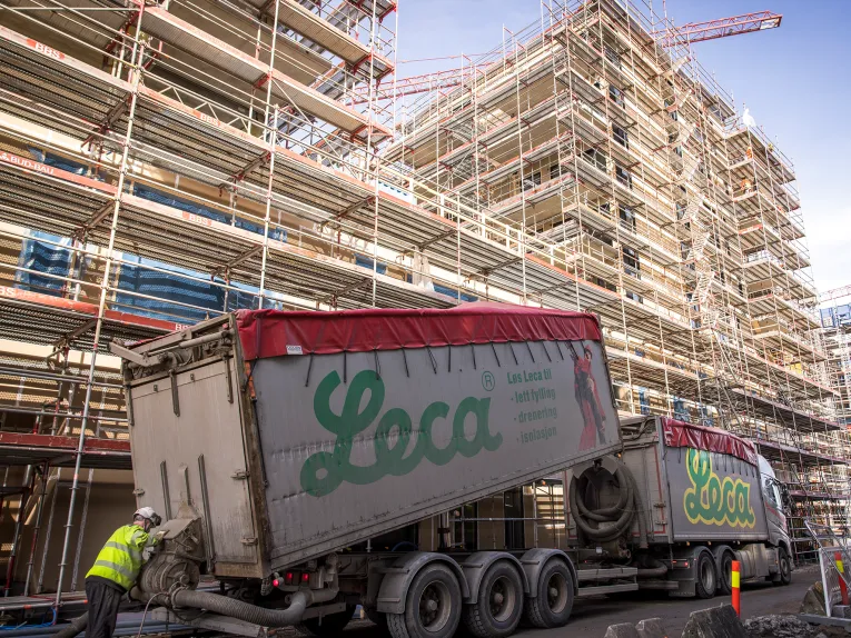 LECA® LIGHTWEIGHT AGGREGATE (LWA) PROVIDES FIRE PROTECTION IN BYHAVEN