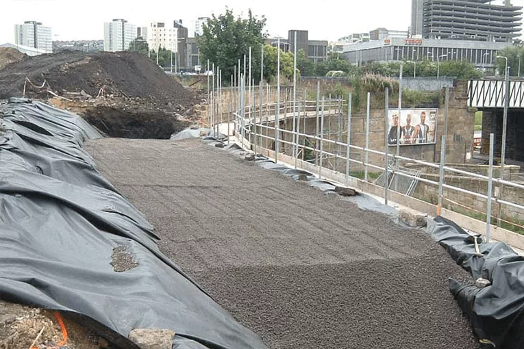 Leca® LWA provided a cost-effective solution for raising The Sage