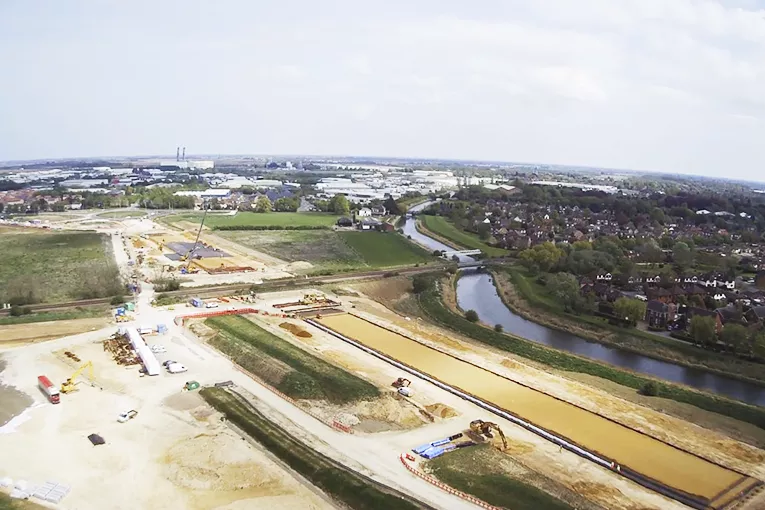 Leca LWA has mitigated the need to drill over 4000 piles