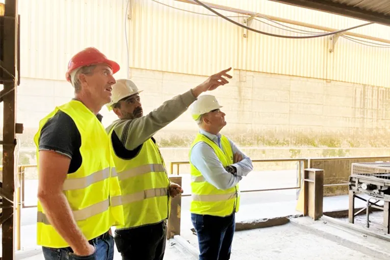 The Leca UK Sales Team Visits Our Kiln in Avelar, Portugal