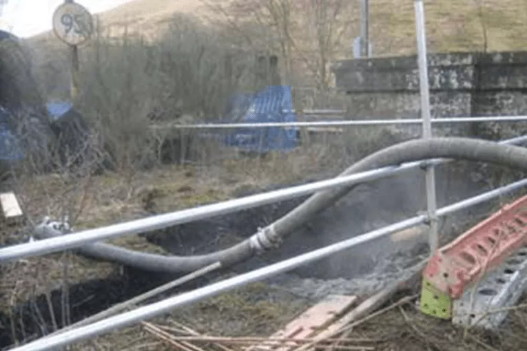 Viaduct installation 