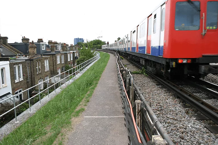rail embankment development with LECA LWA