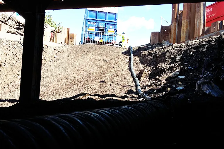 Glasgow: Delivering LECA LWA Under Railway Arch