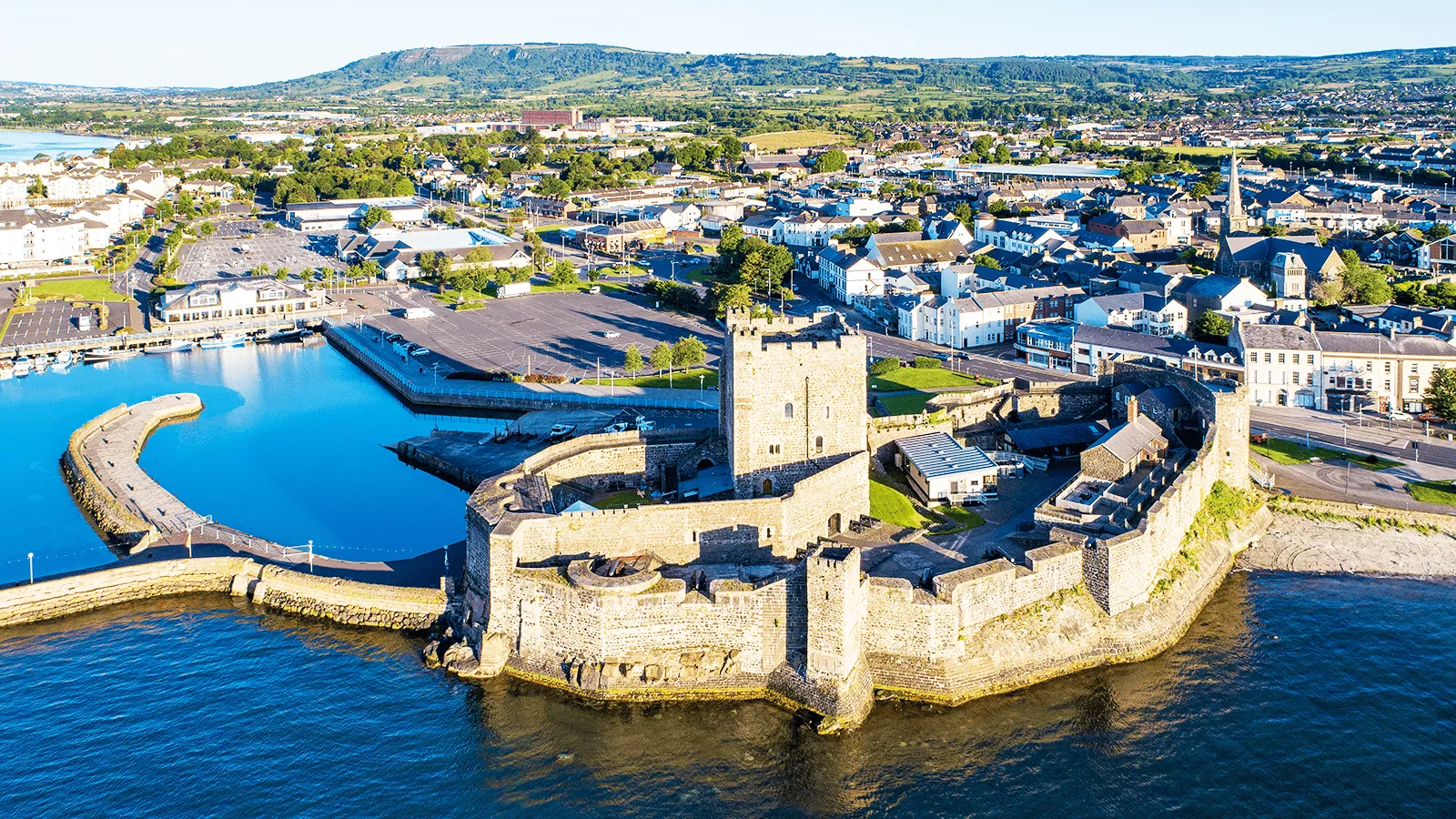 CARRICKFERGUS CASTLE, NORTHERN IRELAND