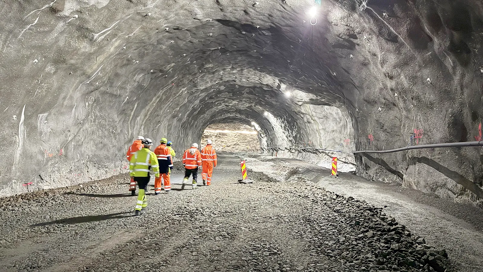 Leca® LWA Delivers Frost Protection for Critical Infrastructure in Hålogalandsveien Tunnels