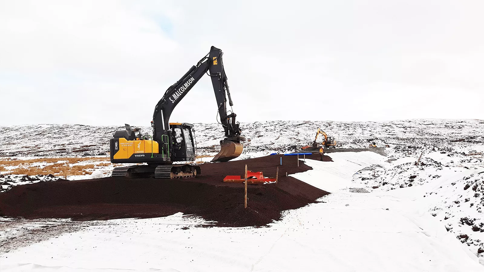 Highway Development for the Viking Energy Farm, Shetland