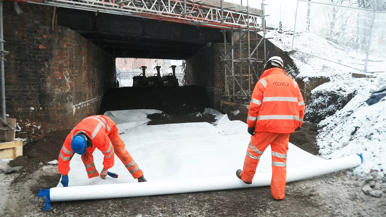 LECA® LWA FORMS NEW FOUNDATION FOR PAISLEY RAIL BRIDGE REPLACEMENT
