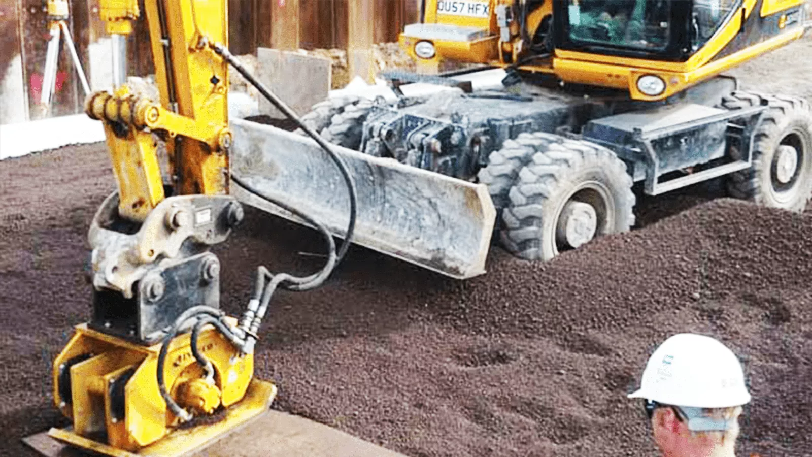 highway viaduct back fill