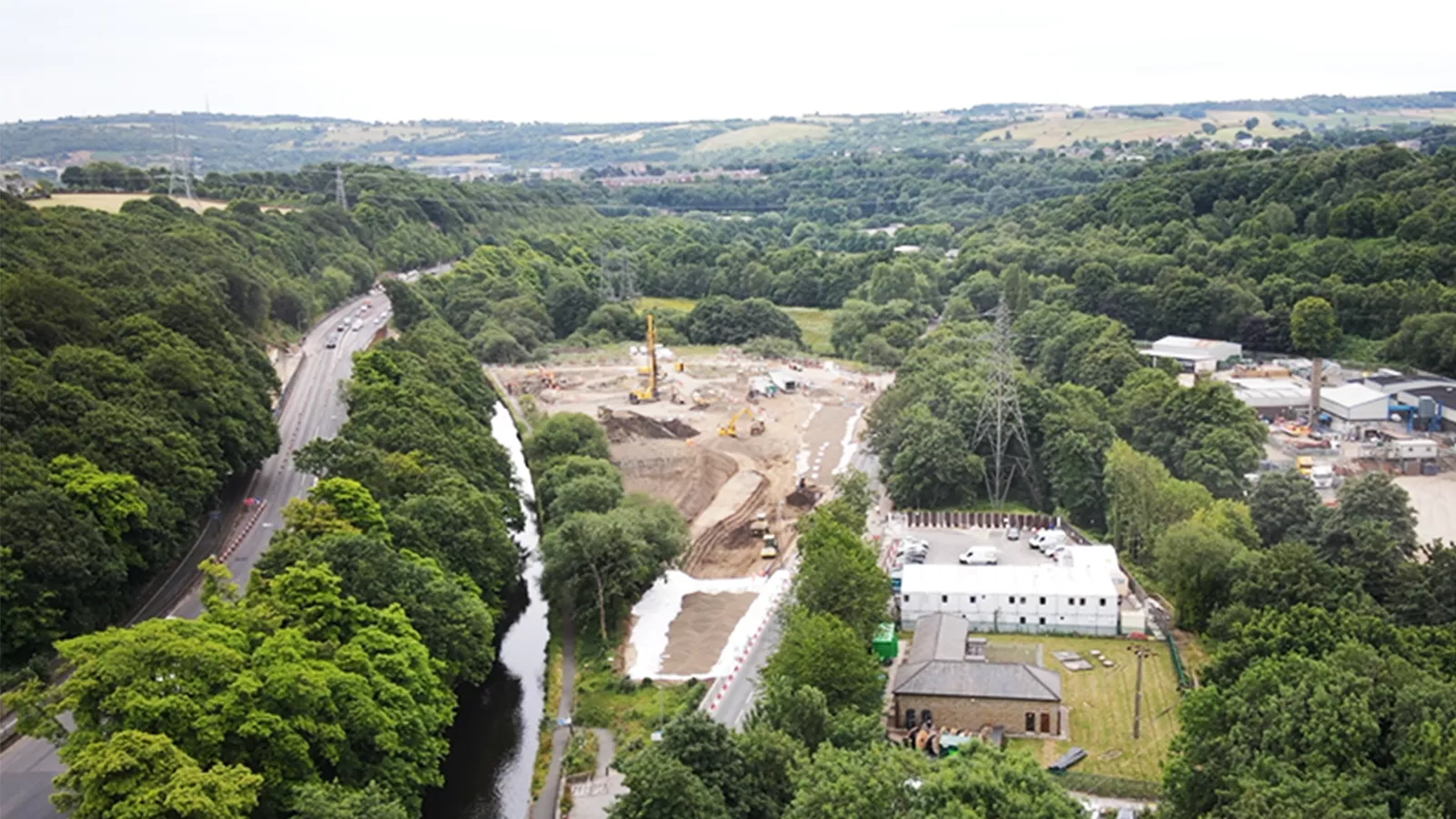 Calder Junction (part of the A629 corridor scheme)