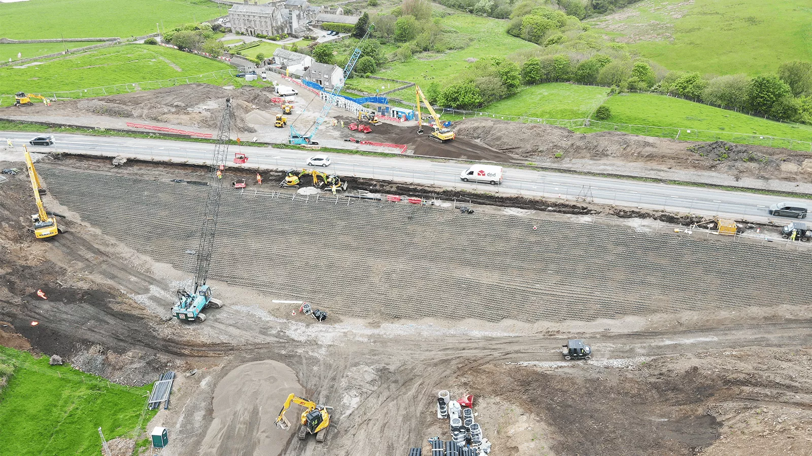 Moresby Hall A595 Highway Improvement 
