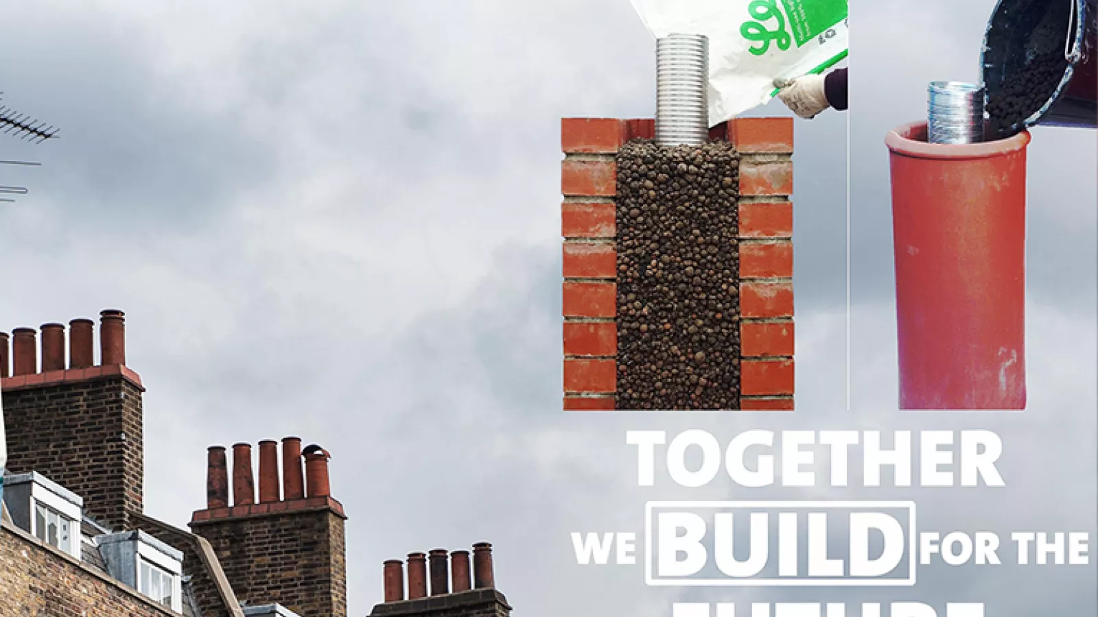 Leca Chimney Fill