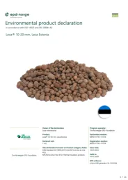 EPD LECA 10-20MM Leca-Estonia-NEPD-11761-11739