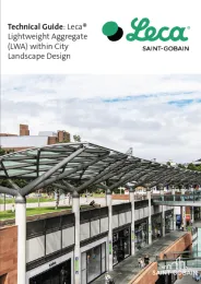 Leca® Lightweight Aggregate within City Landscape Design