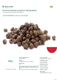 EPD LECA-8-20mm-Leca Poland - NEPD-6725-6040