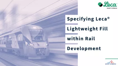The Application of Leca® LWA within Rail