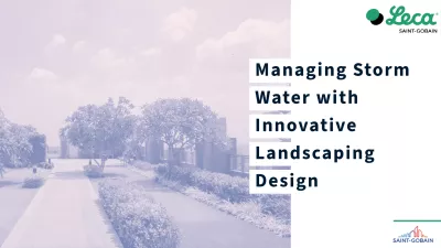 Managing Storm Water with Landscaping Design