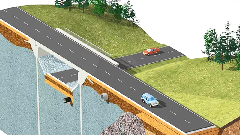 Lightweight fill in Highways