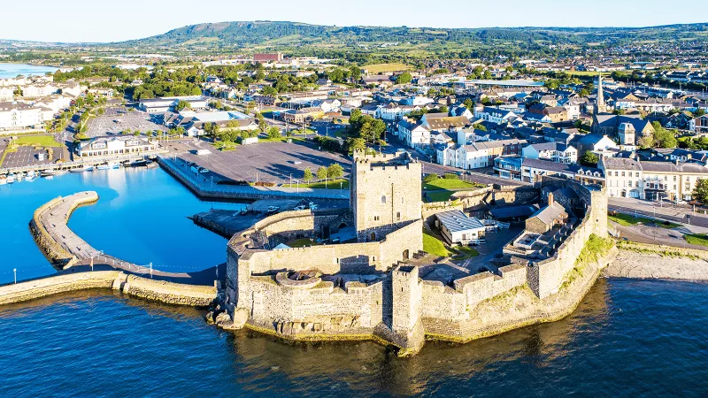 CARRICKFERGUS CASTLE, NORTHERN IRELAND