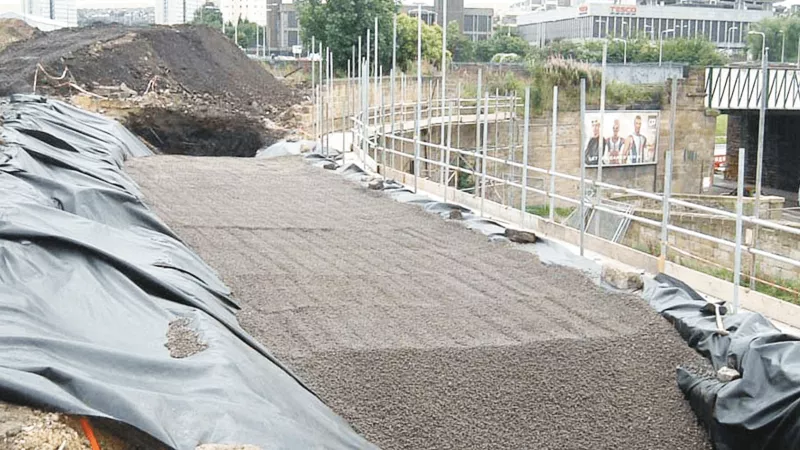 Leca® LWA provided a cost-effective solution for raising The Sage