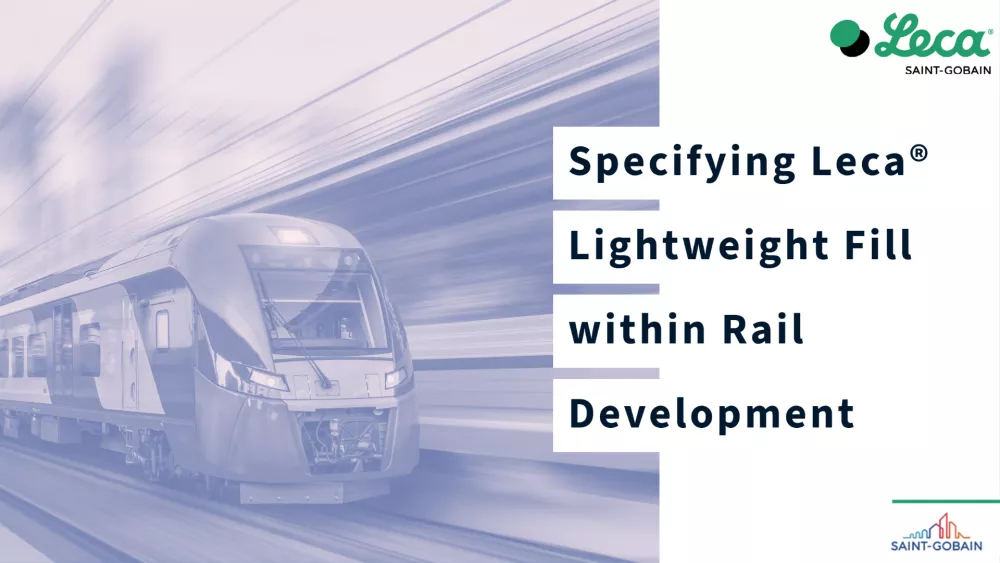 The Application of Leca® LWA within Rail