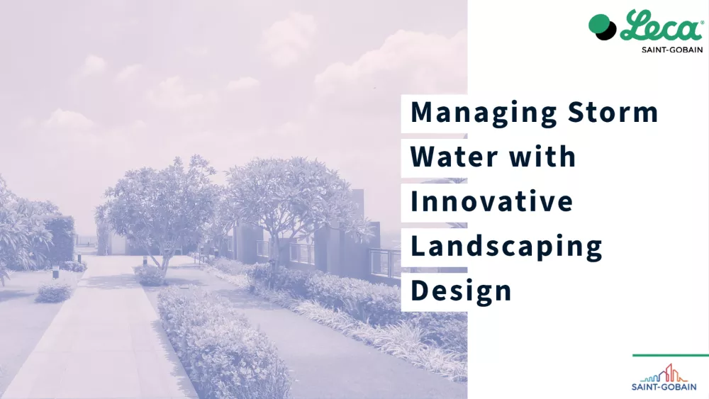 Managing Storm Water with Landscaping Design