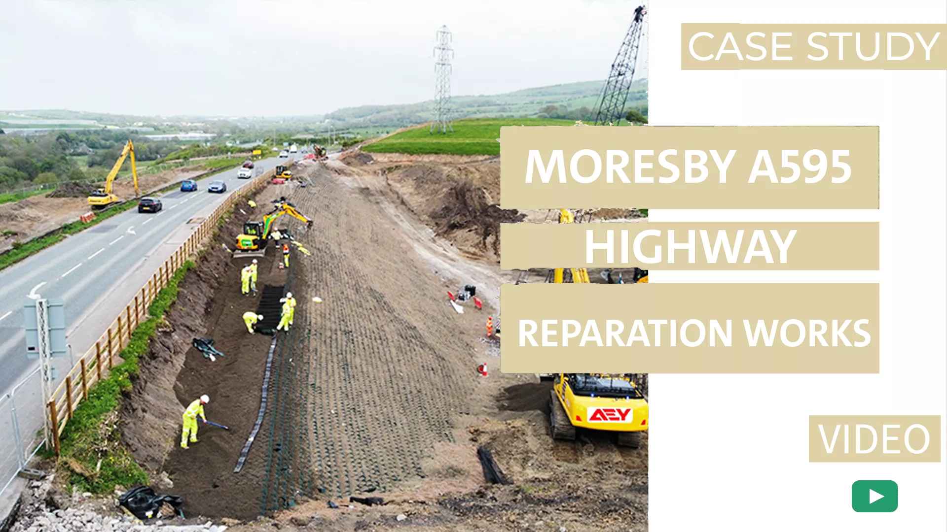Moresby Hall A595 Highway Improvement 